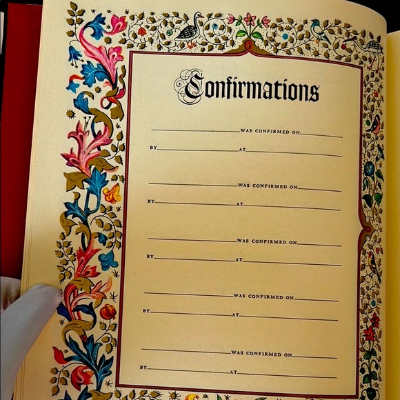 REMBRANDT Holy Bible — Family Bible – Ornate King James Version - HUGE - Picture 16 of 17